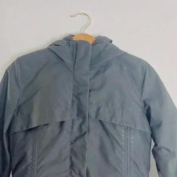 Postcard Black Winter Jacket With Hood Ski Snowboard Jacket Coat Size 4 - Picture 2 of 14